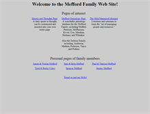 Tablet Screenshot of mefford.org
